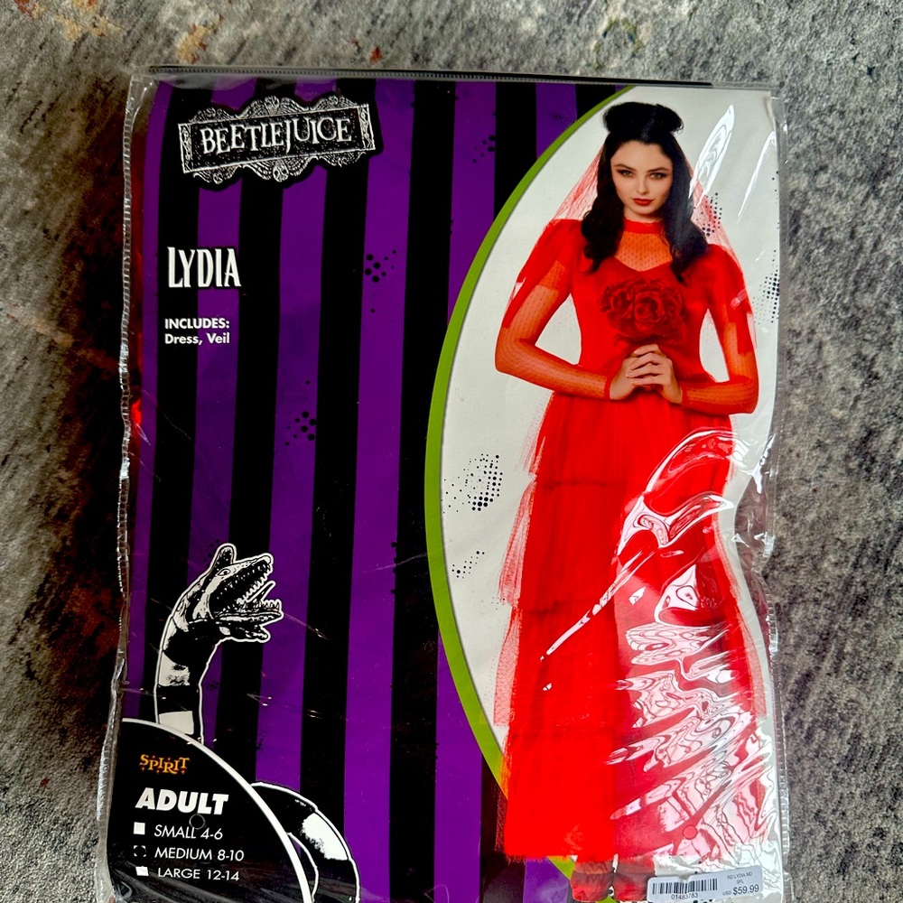 Lydia from Beetlejuice costume